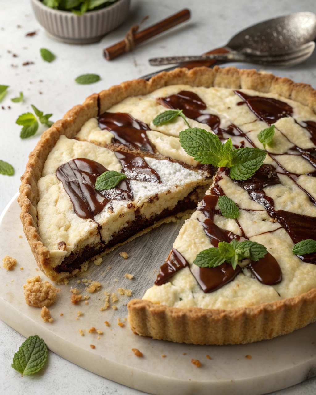 Crostata Ricotta e Cioccolato della Nonna