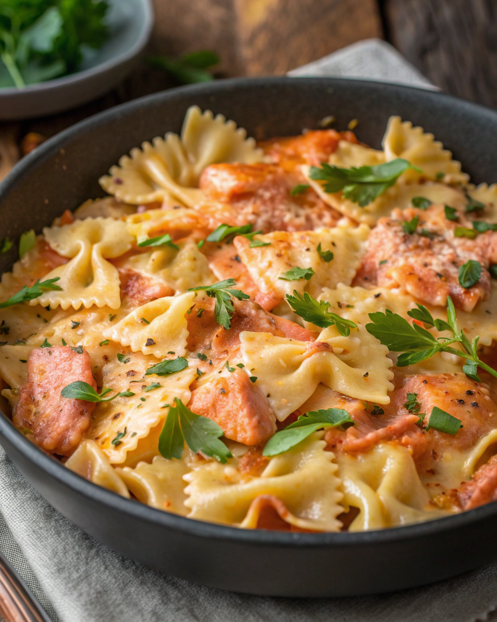 Farfalle al Salmone Cremose Pronte in 20 Minuti