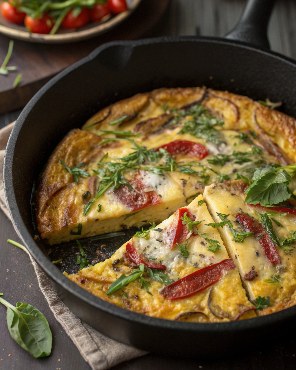 Frittata di Cipolle alla Contadina