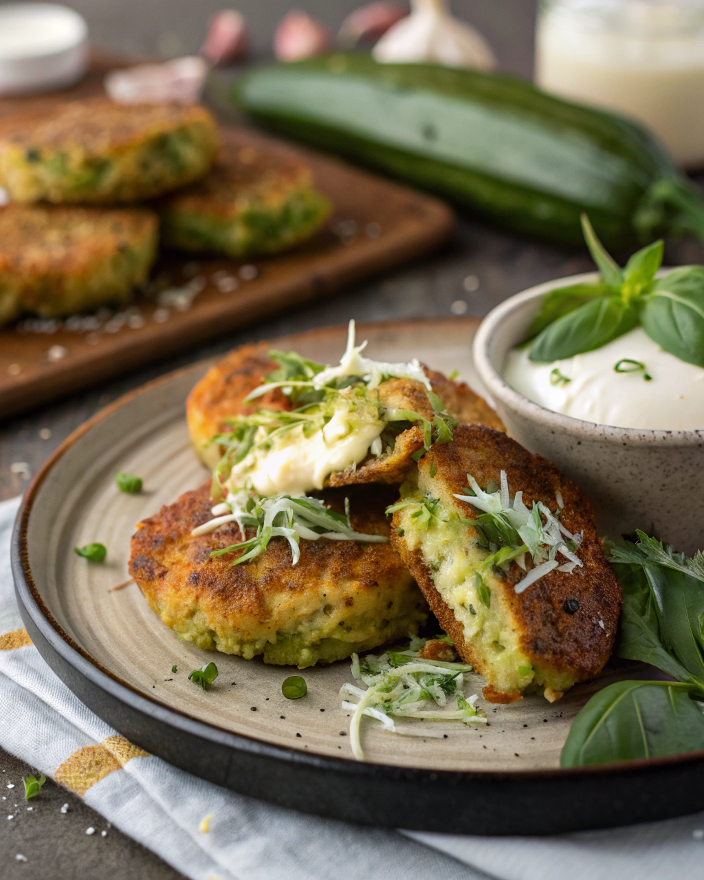 Frittelle di Zucchine Leggere e Croccanti Senza Lievito