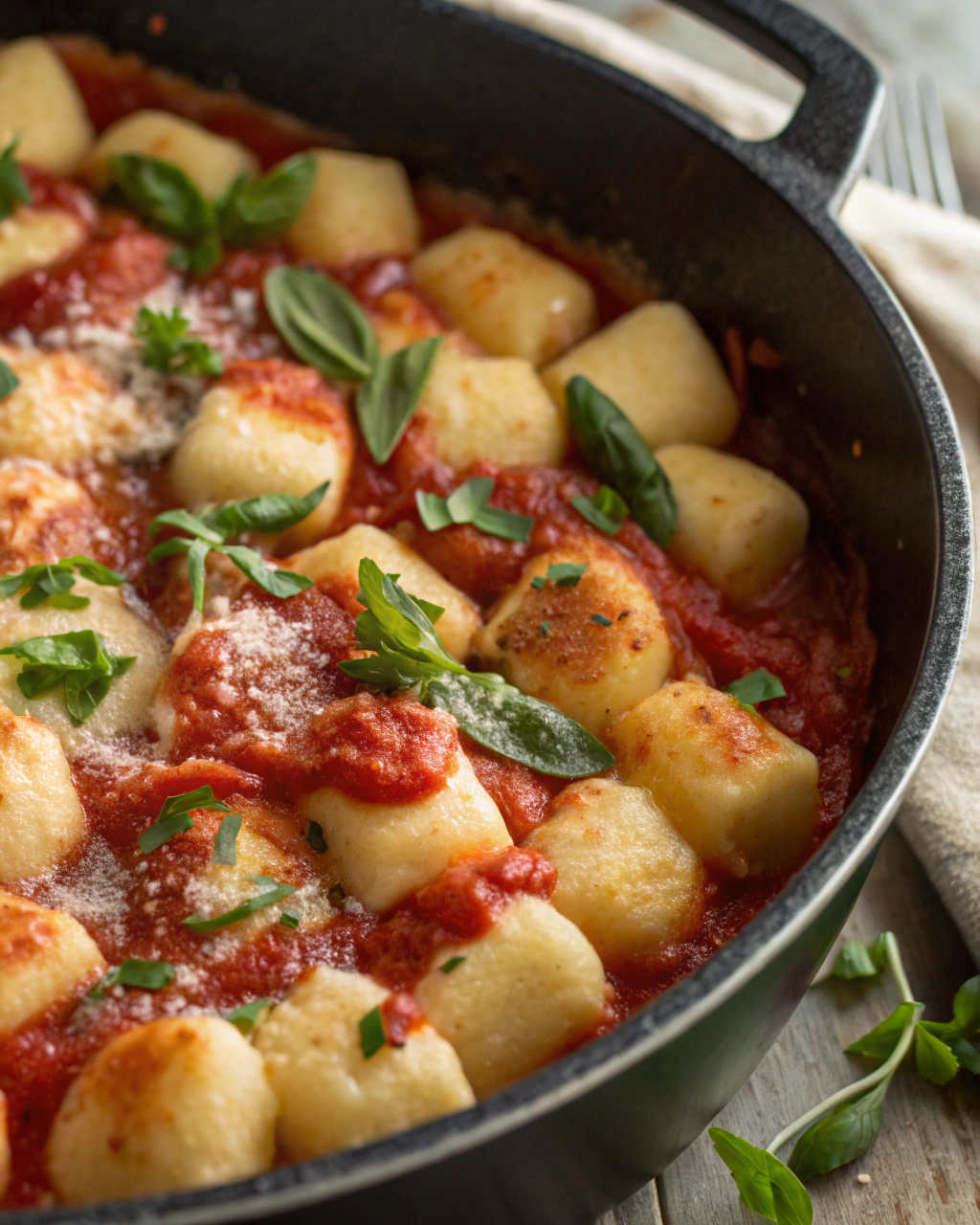 Gnocchi di Patate Fatti in Casa con Salsa al Pomodoro