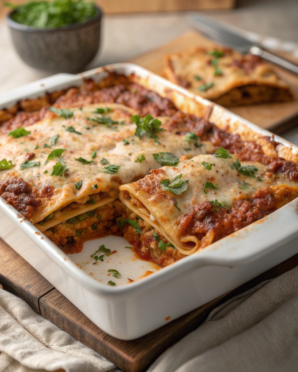 Lasagne alla Bolognese Tradizionali Cotte Lentamente