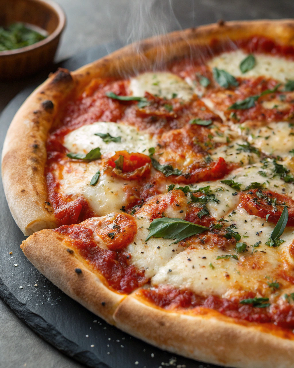 Pizza Marinara Napoletana con Aglio e Origano