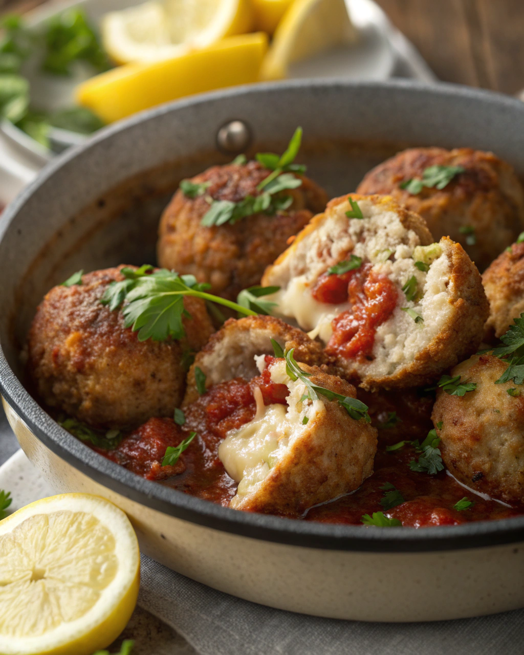 Polpette di Tonno Morbidissime con Prezzemolo e Limone