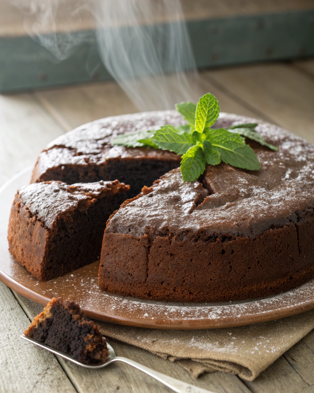 Torta al Cioccolato Fondente Soffice e Umida