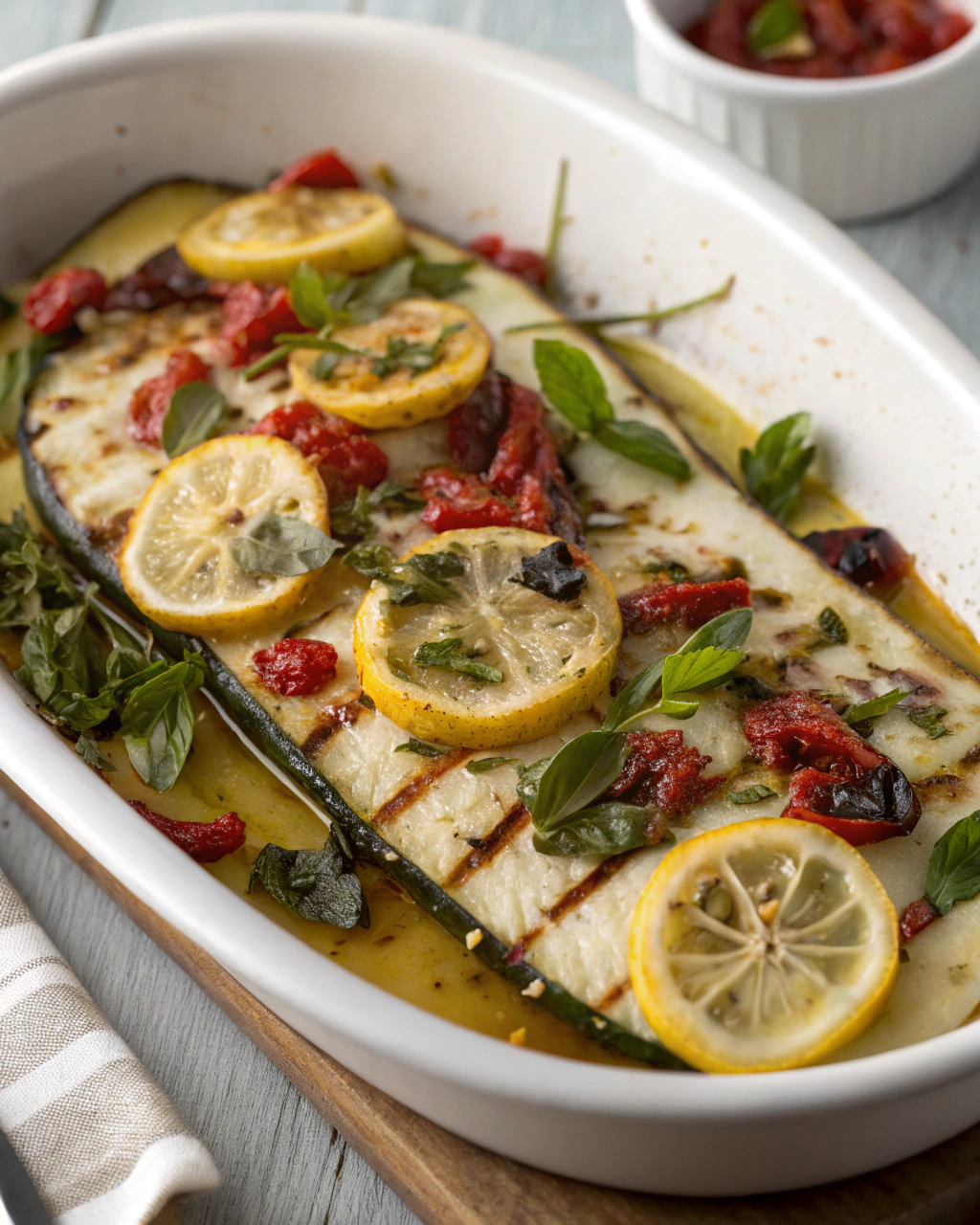 Verdure Grigliate Marinate con Olio e Limone
