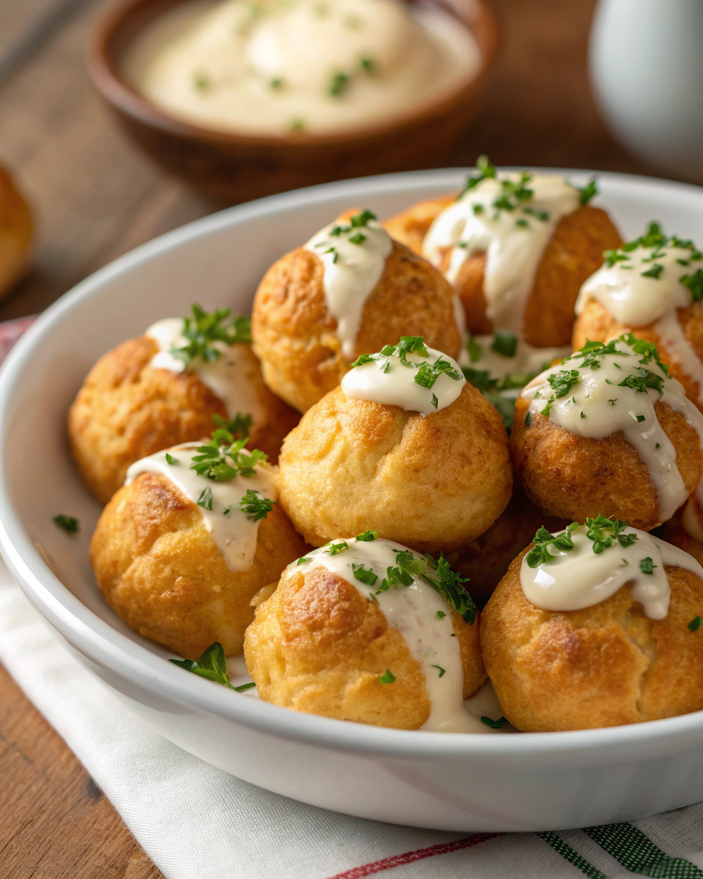 Bignè ripieni veloci