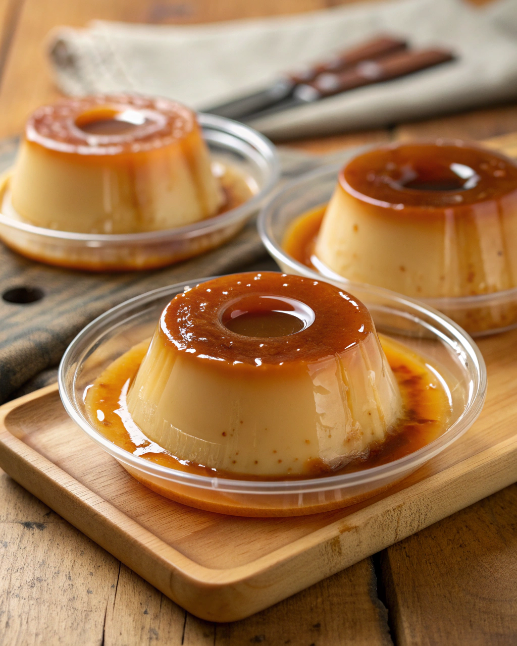 Budino al caramello semplice