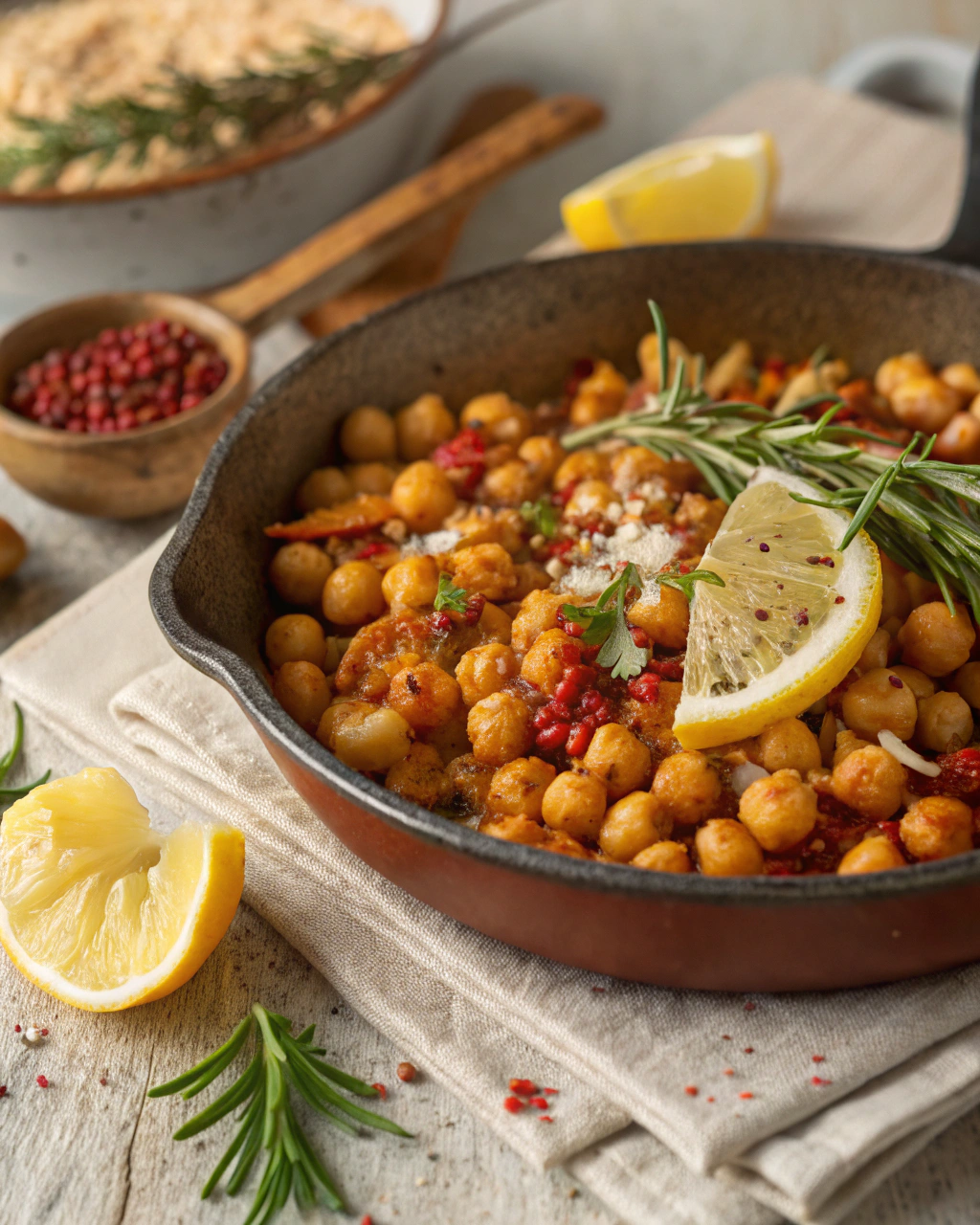 Ceci alla contadina saporiti