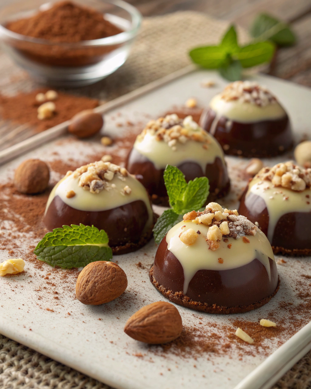 Cioccolatini ripieni casalinghi