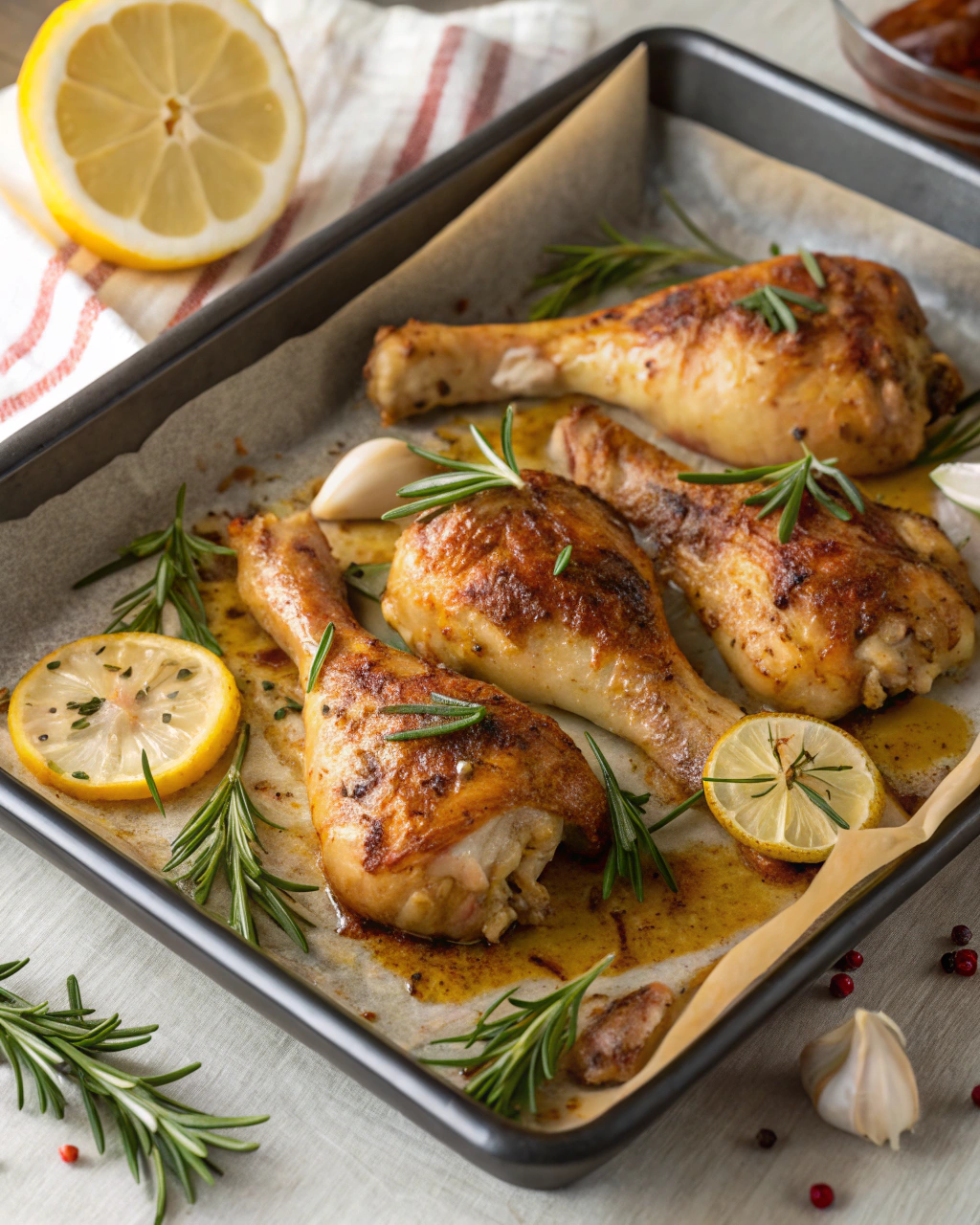 Cosce di pollo al forno della nonna