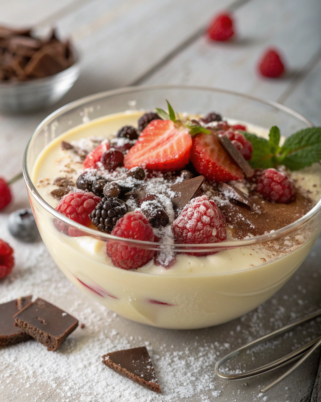 Crema diplomatica per dolci