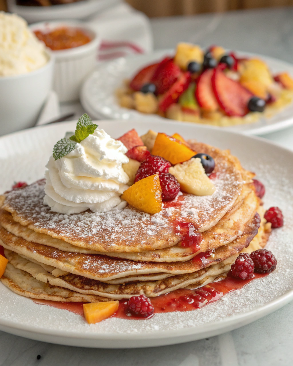 Crepes dolci alla marmellata