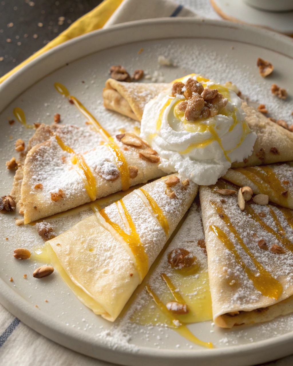 Crespelle dolci alla ricotta