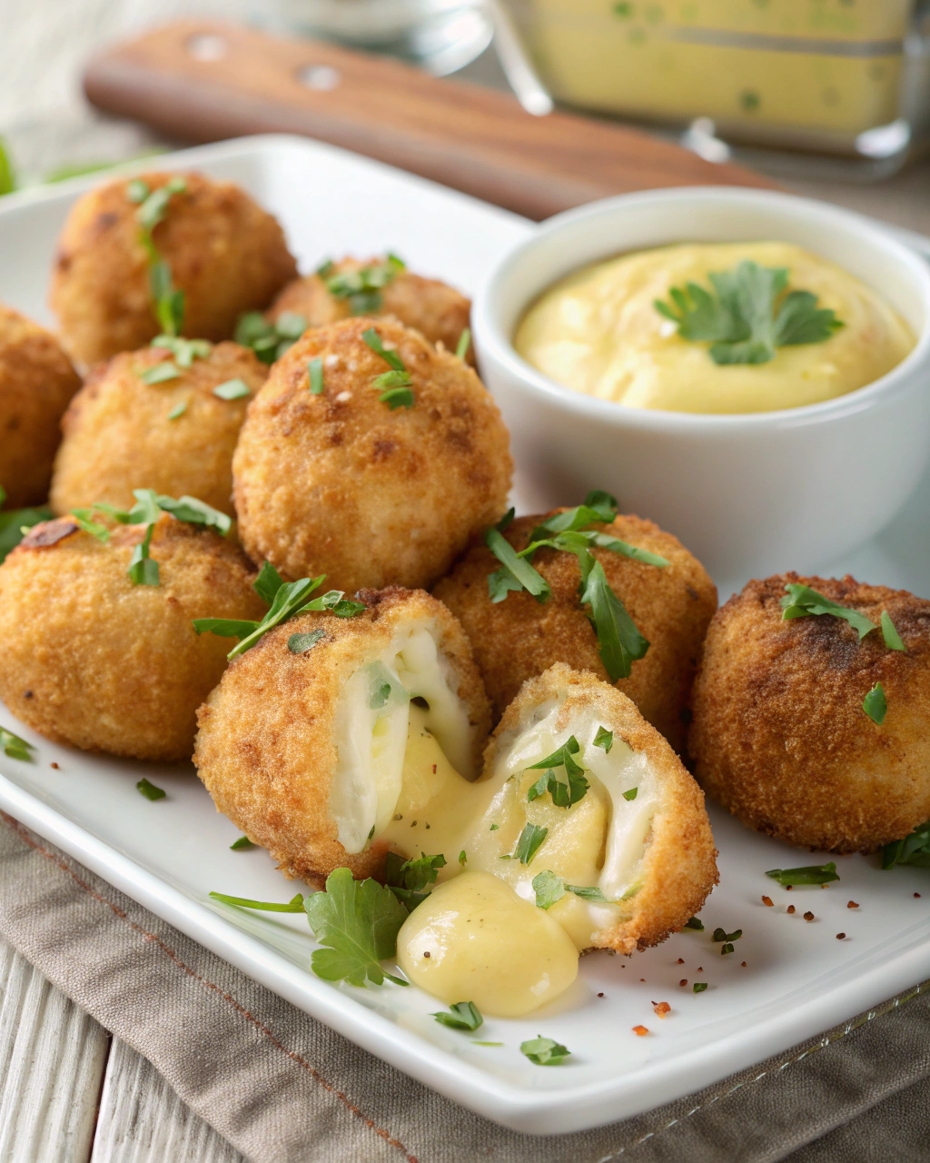 Crocchette di ricotta salate