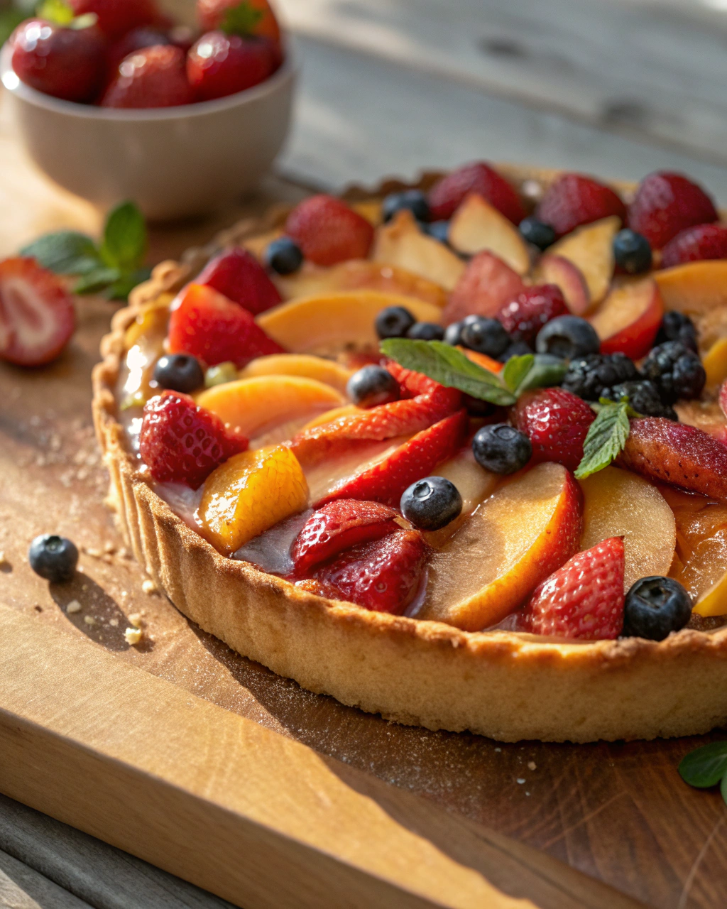 Crostata di frutta estiva
