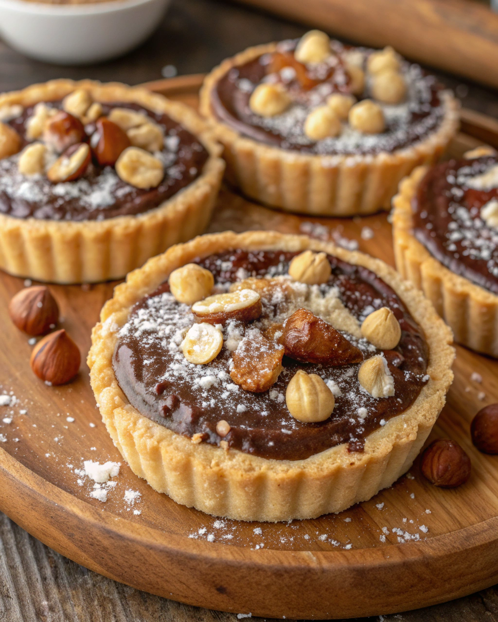Crostatine alla Nutella casalinghe