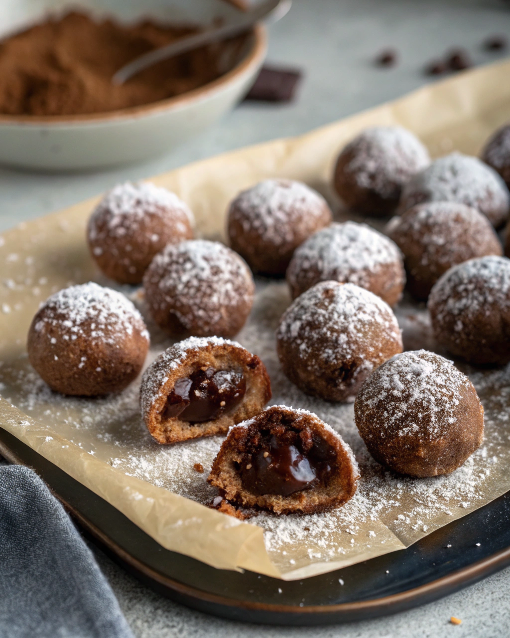 Dolcetti di cocco e cioccolato