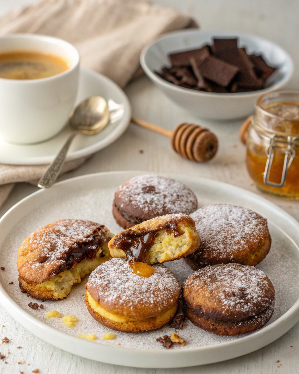 Dolcetti di ricotta e cacao