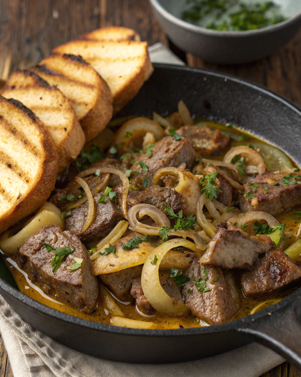 Fegato alla veneziana veloce