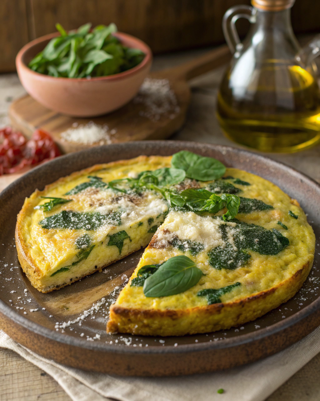 Frittata di spinaci della nonna