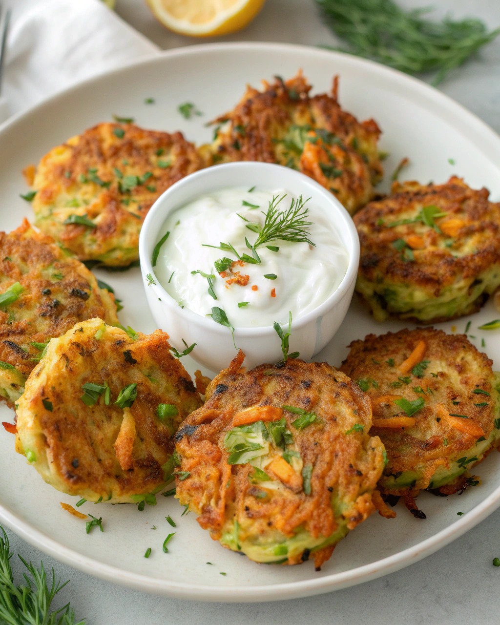 Frittelline di zucchine e carote