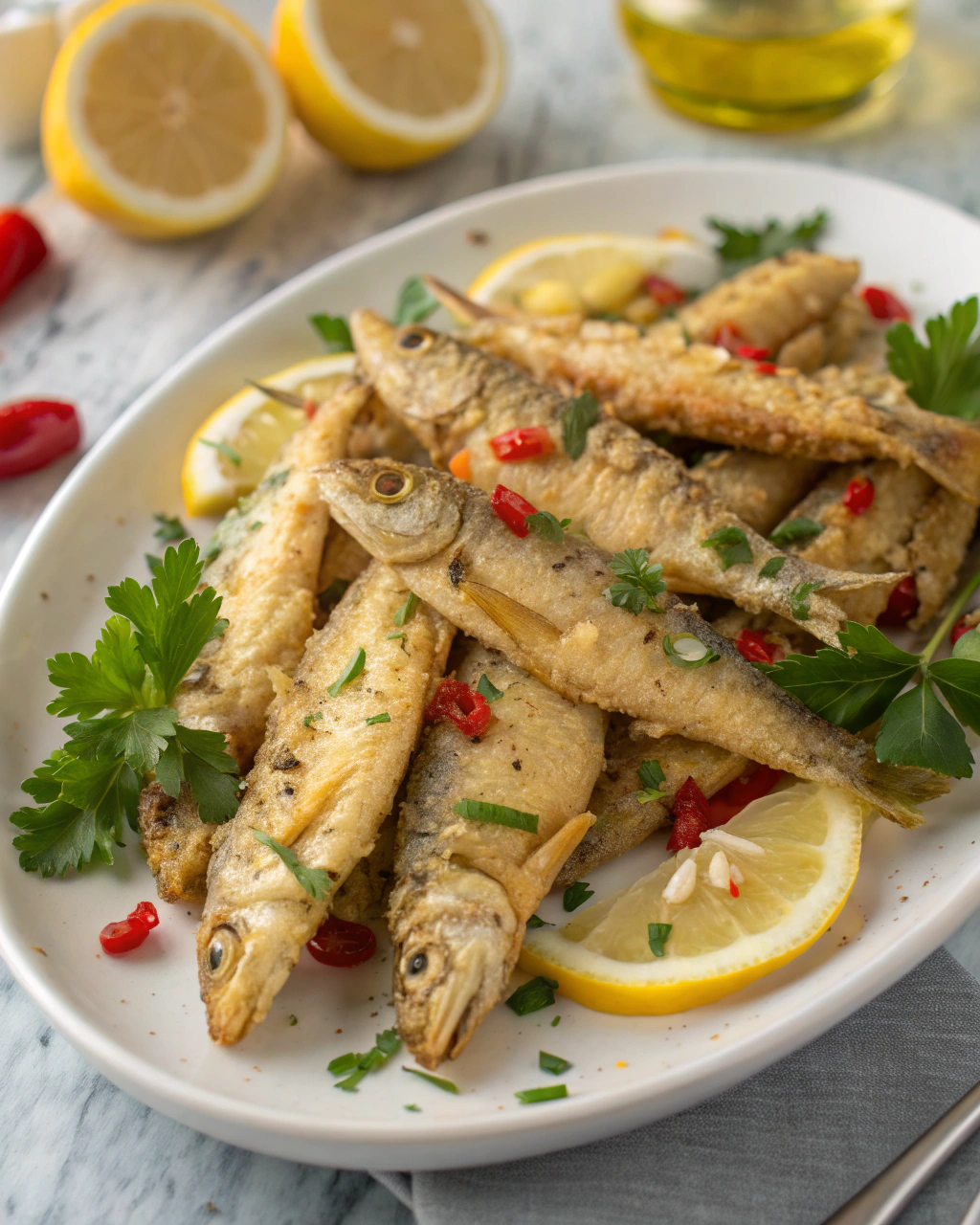 Frittura di paranza casalinga