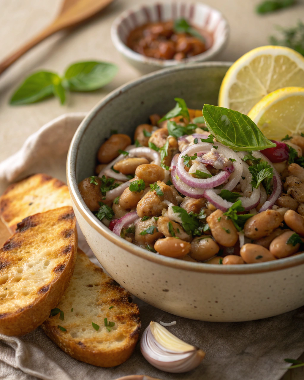 Insalata di fagioli borlotti