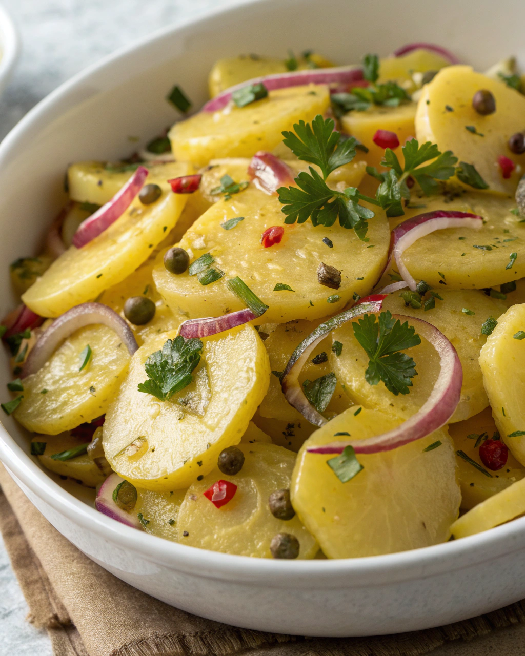 Insalata di patate alla tedesca della nonna