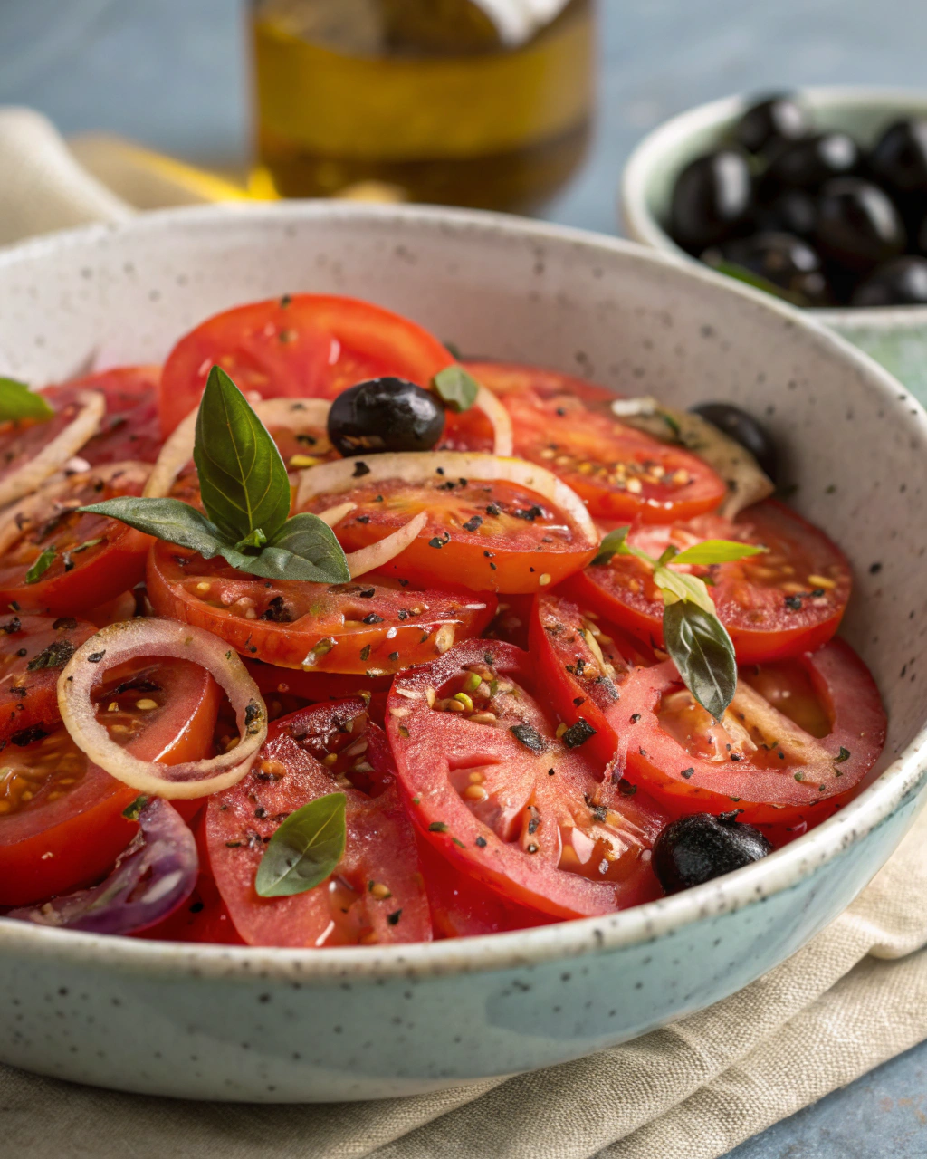 Insalata di pomodori alla pugliese