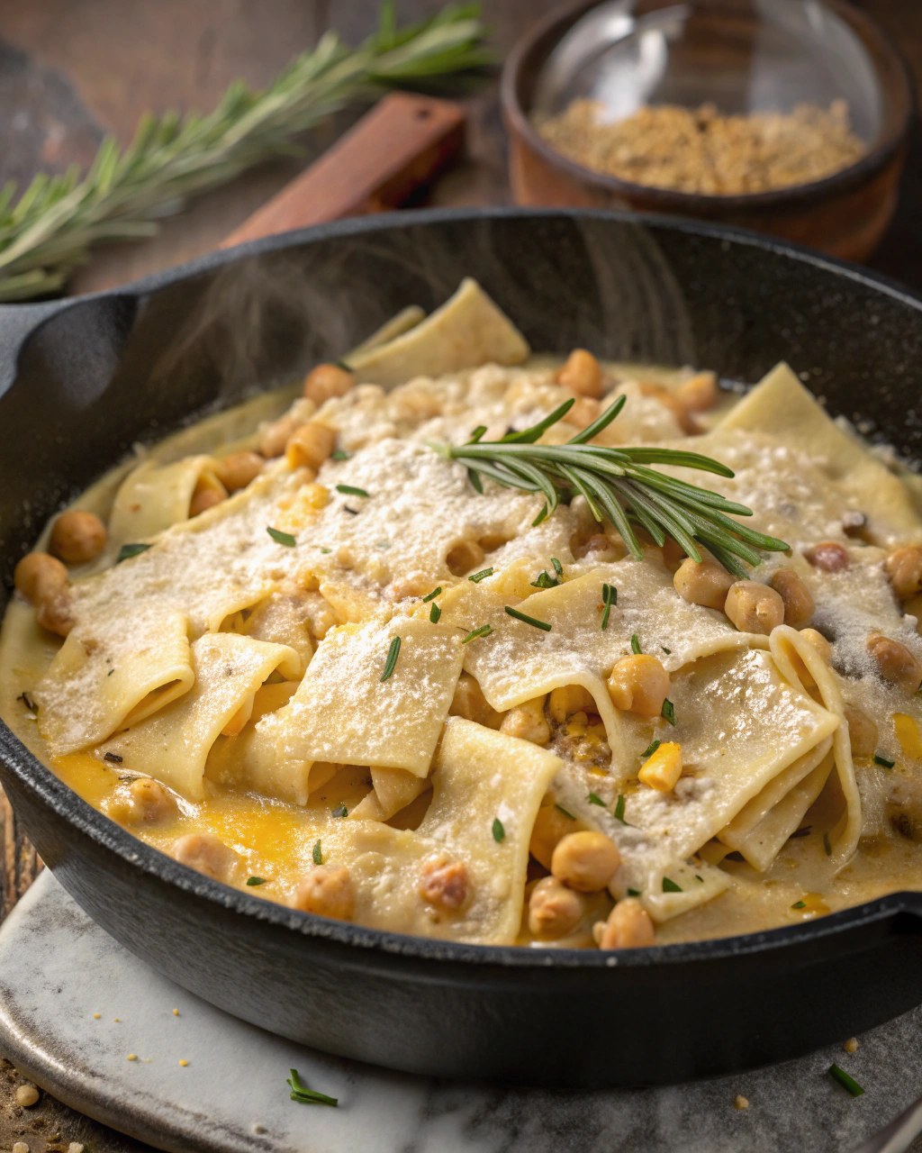 Maltagliati ai ceci rustici