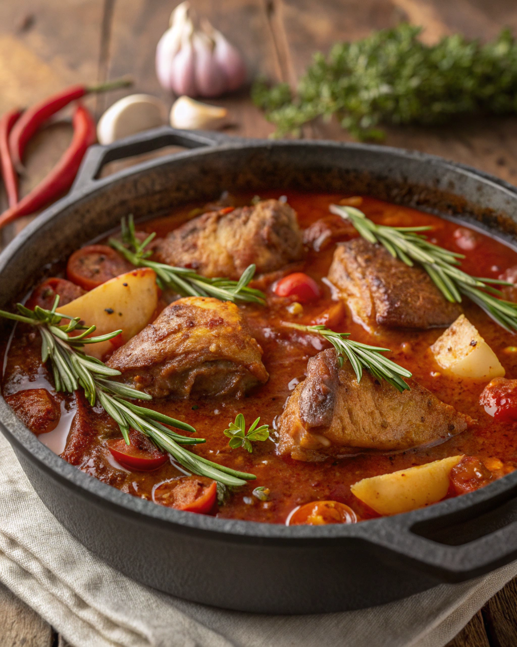 Oca in umido casalinga