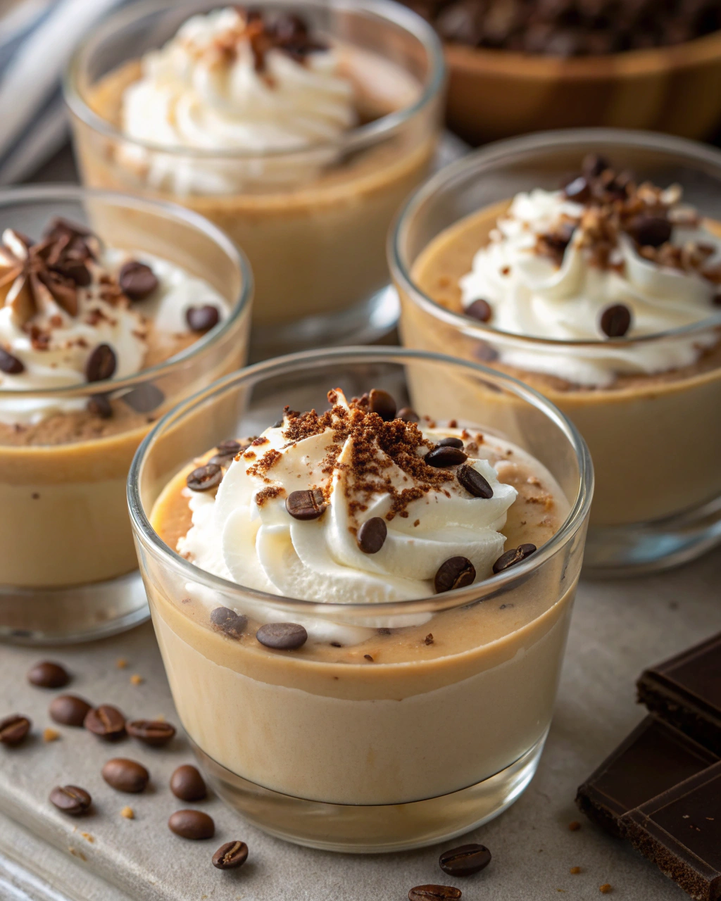 Panna cotta al caffè casalinga