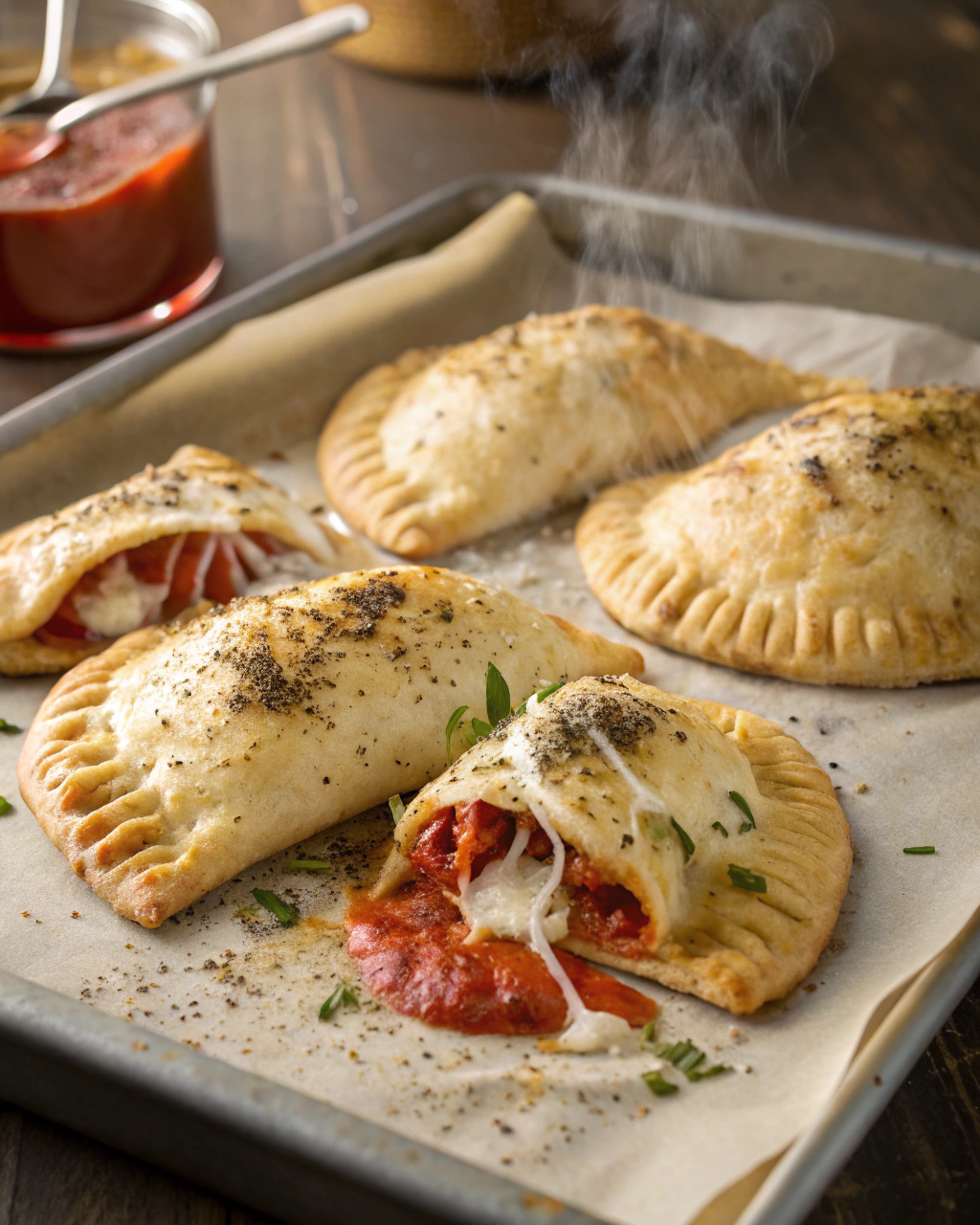 Panzerotti al forno pugliesi