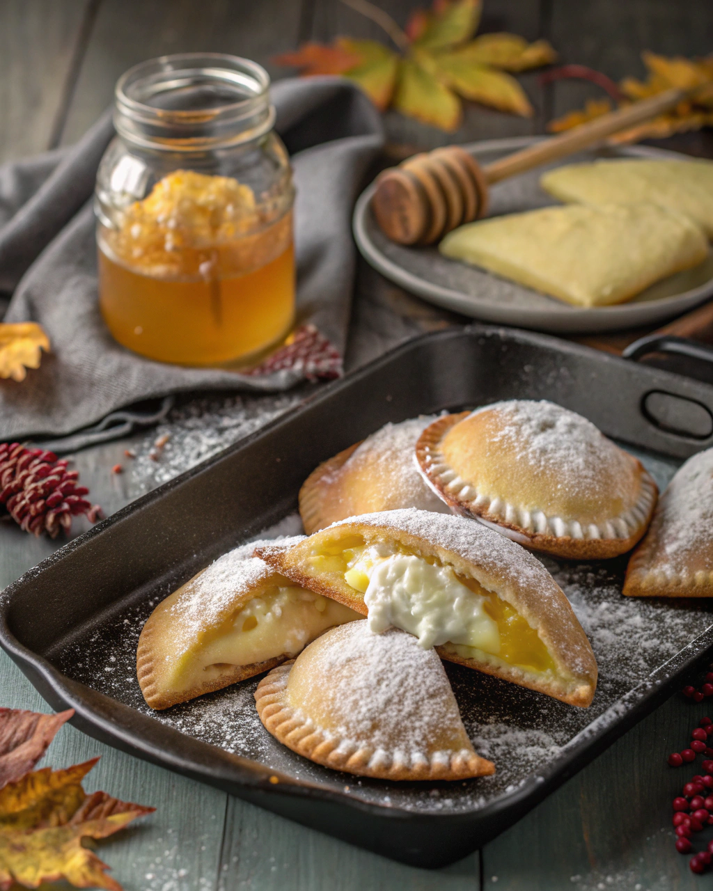 Panzerotti dolci alla ricotta