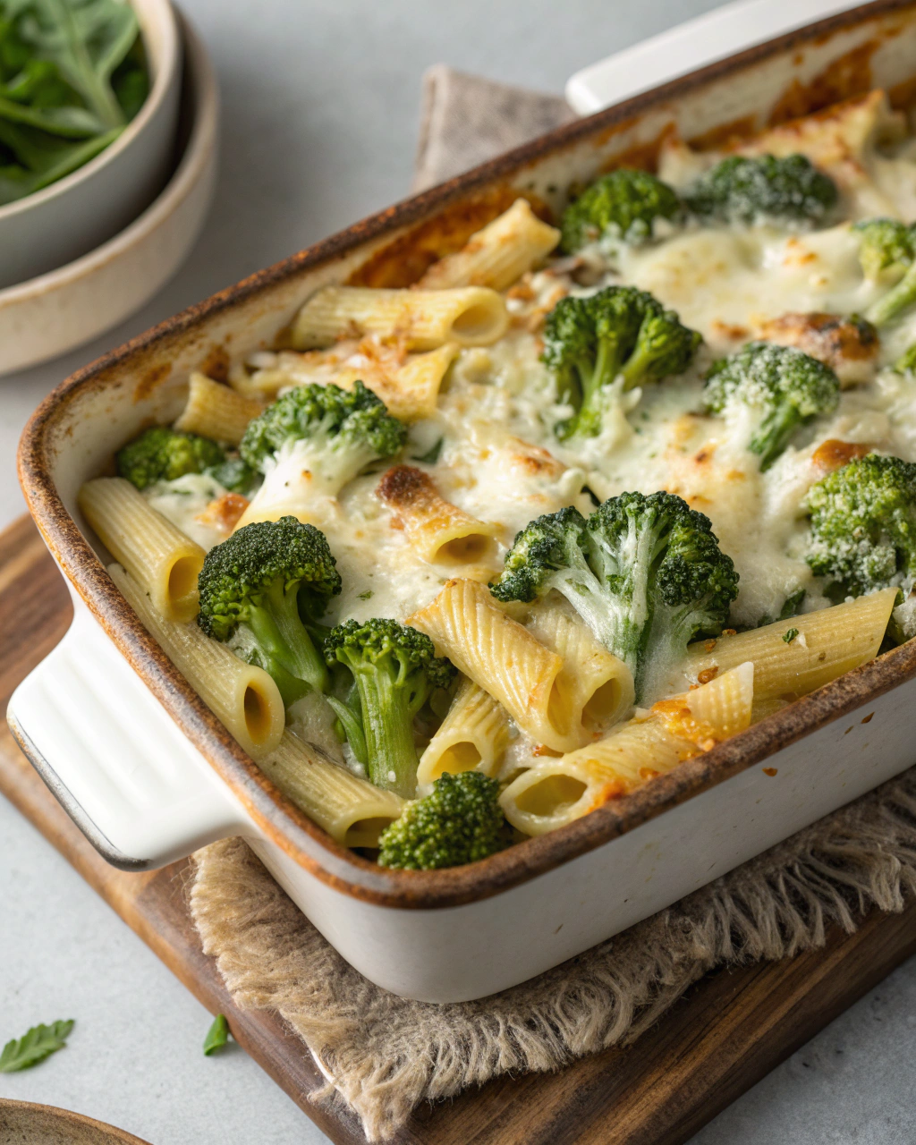 Pasta al forno con broccoli