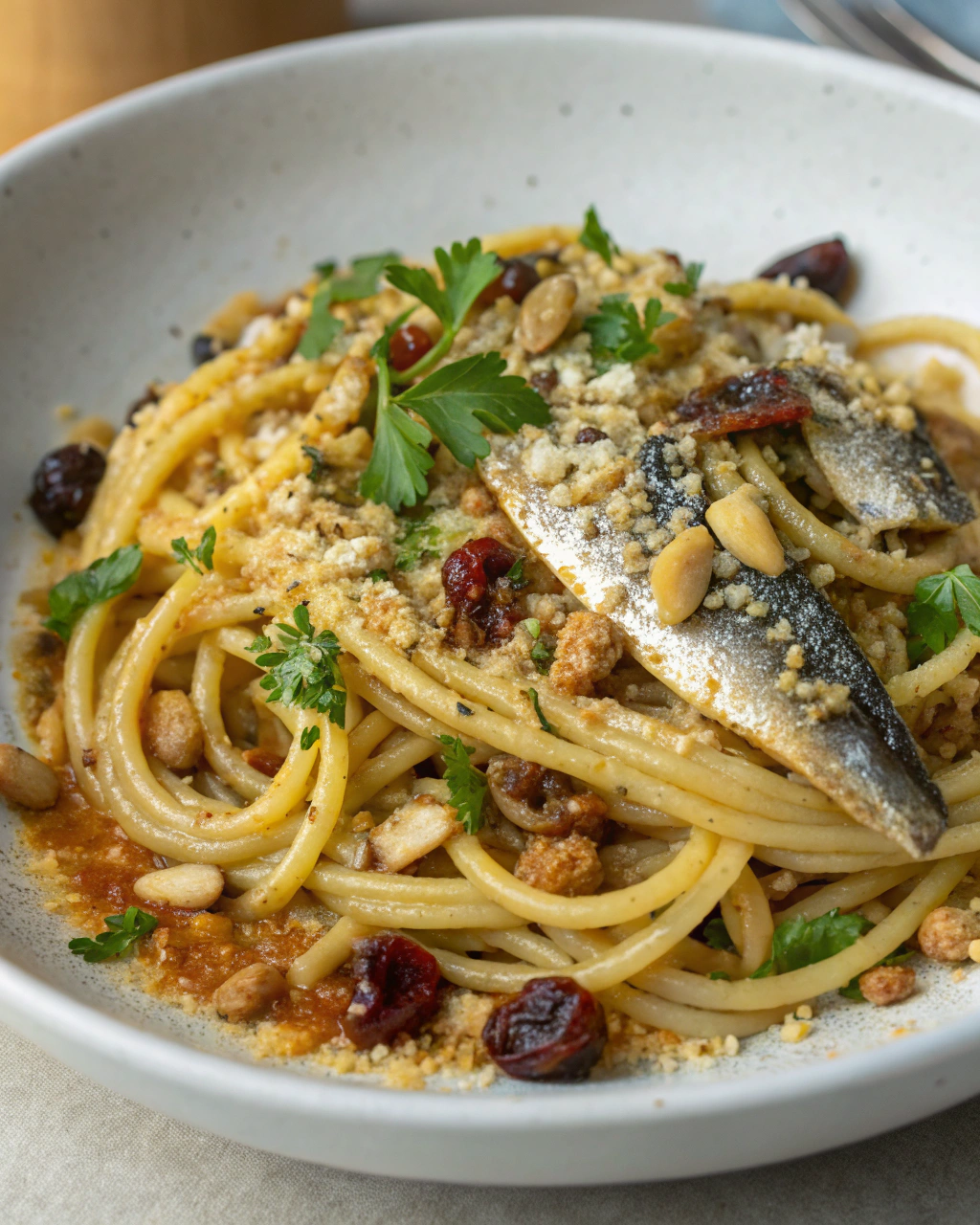 Pasta con le sarde alla siciliana facile