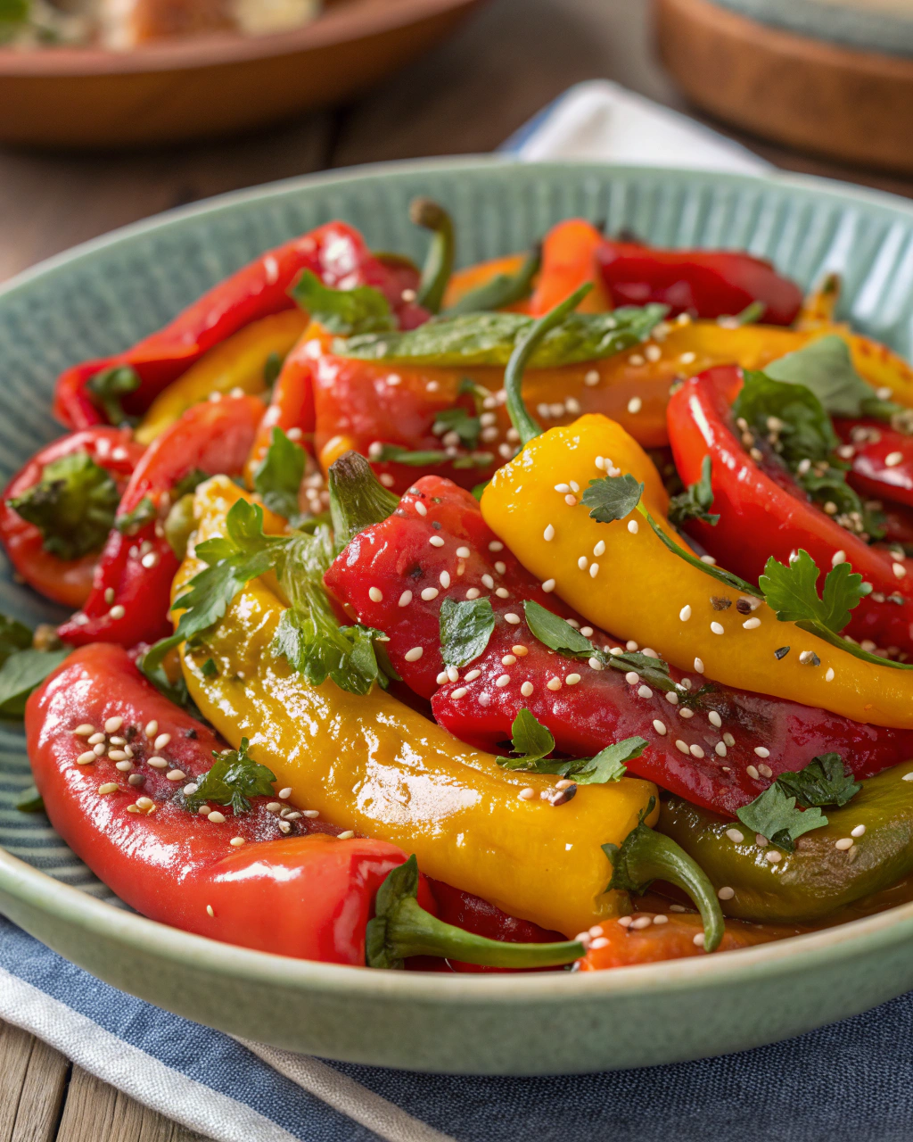 Peperoni in agrodolce siciliani