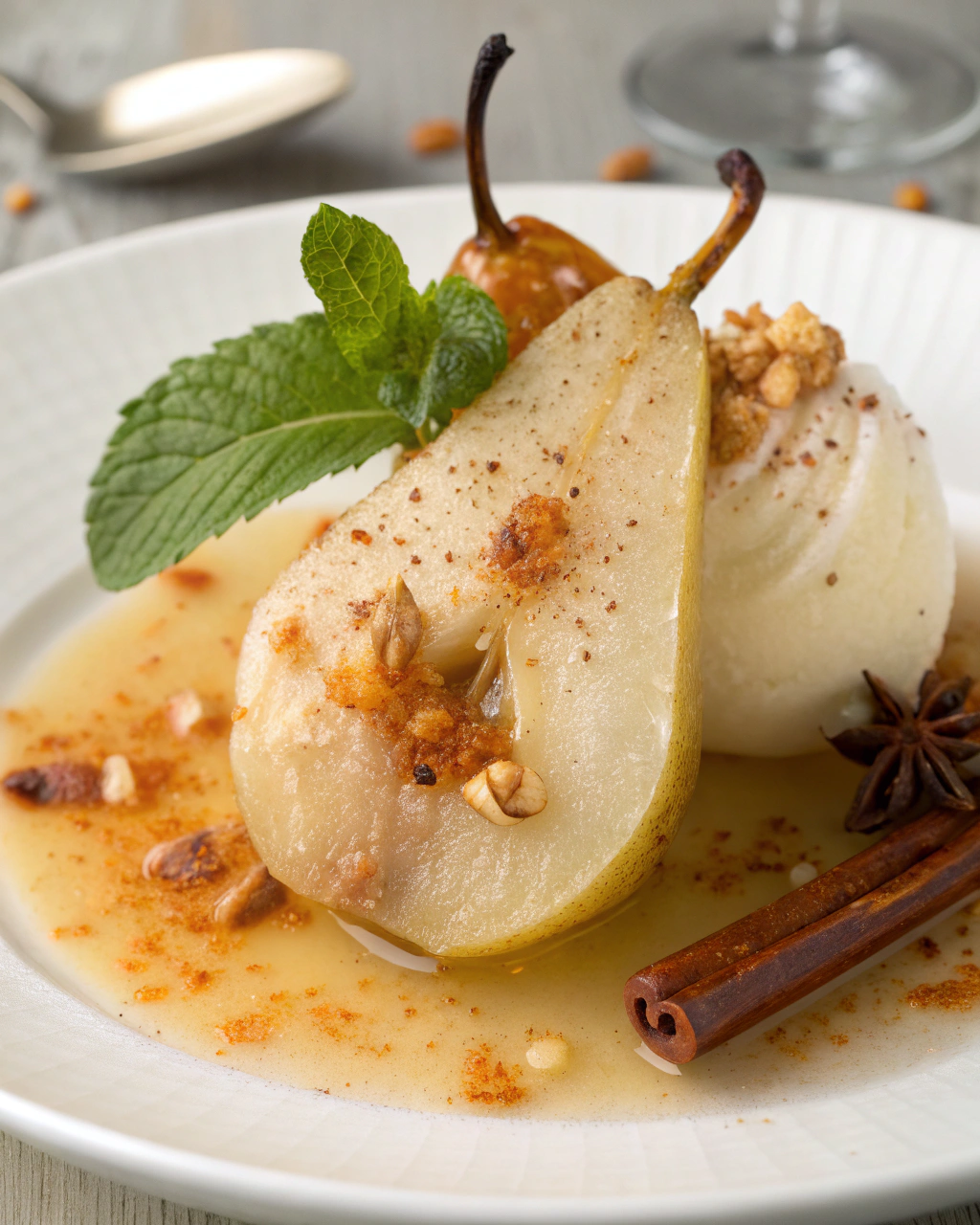 Pere al vino bianco veloci