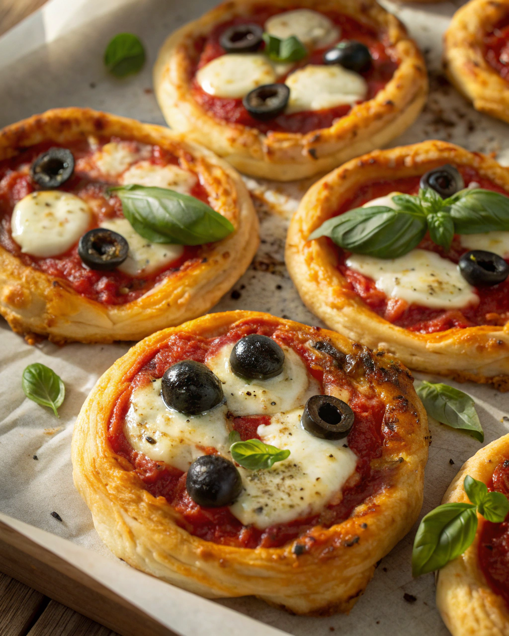 Pizzette di pasta sfoglia facili