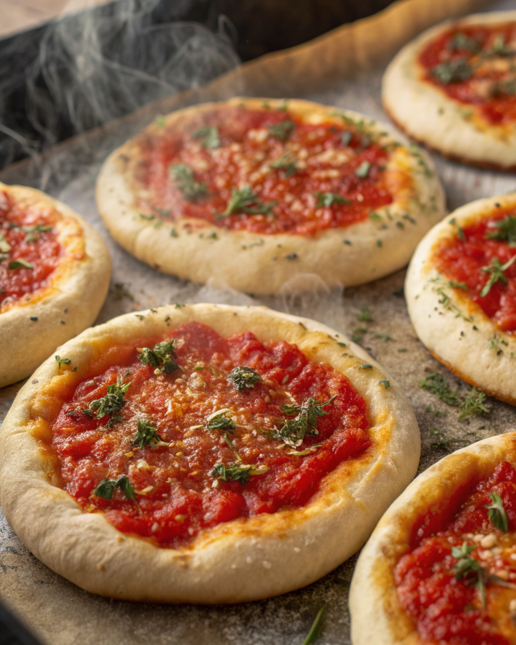 Pizzette rosse della nonna