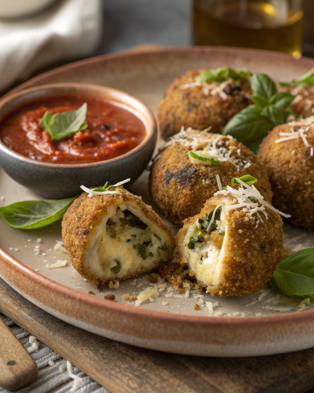 Polpette di melanzane al forno