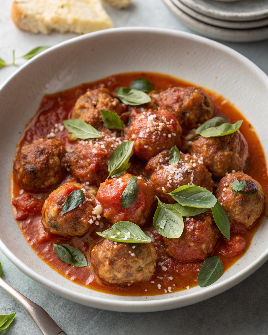 Polpette di ricotta al sugo