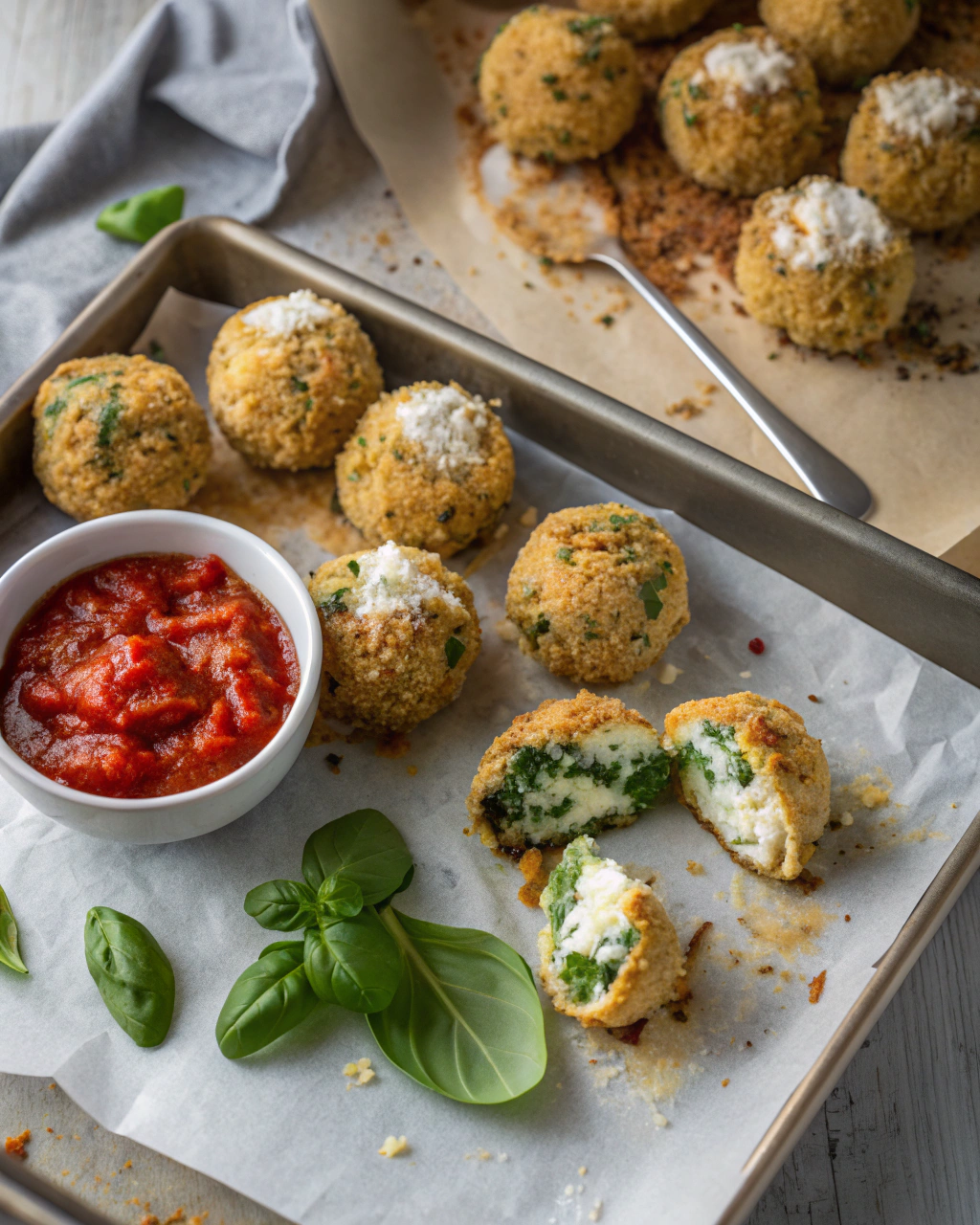 Polpette di ricotta e spinaci