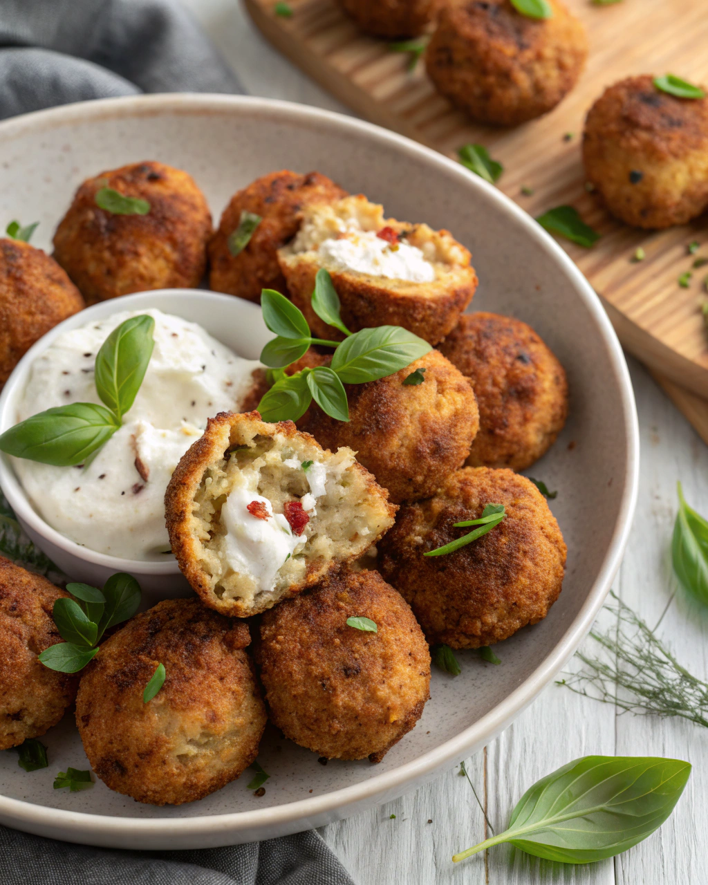 Polpette di tonno e ricotta veloci