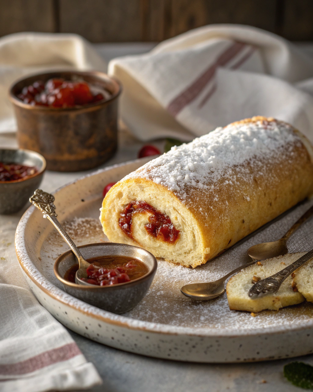 Rotolo dolce alla marmellata veloce
