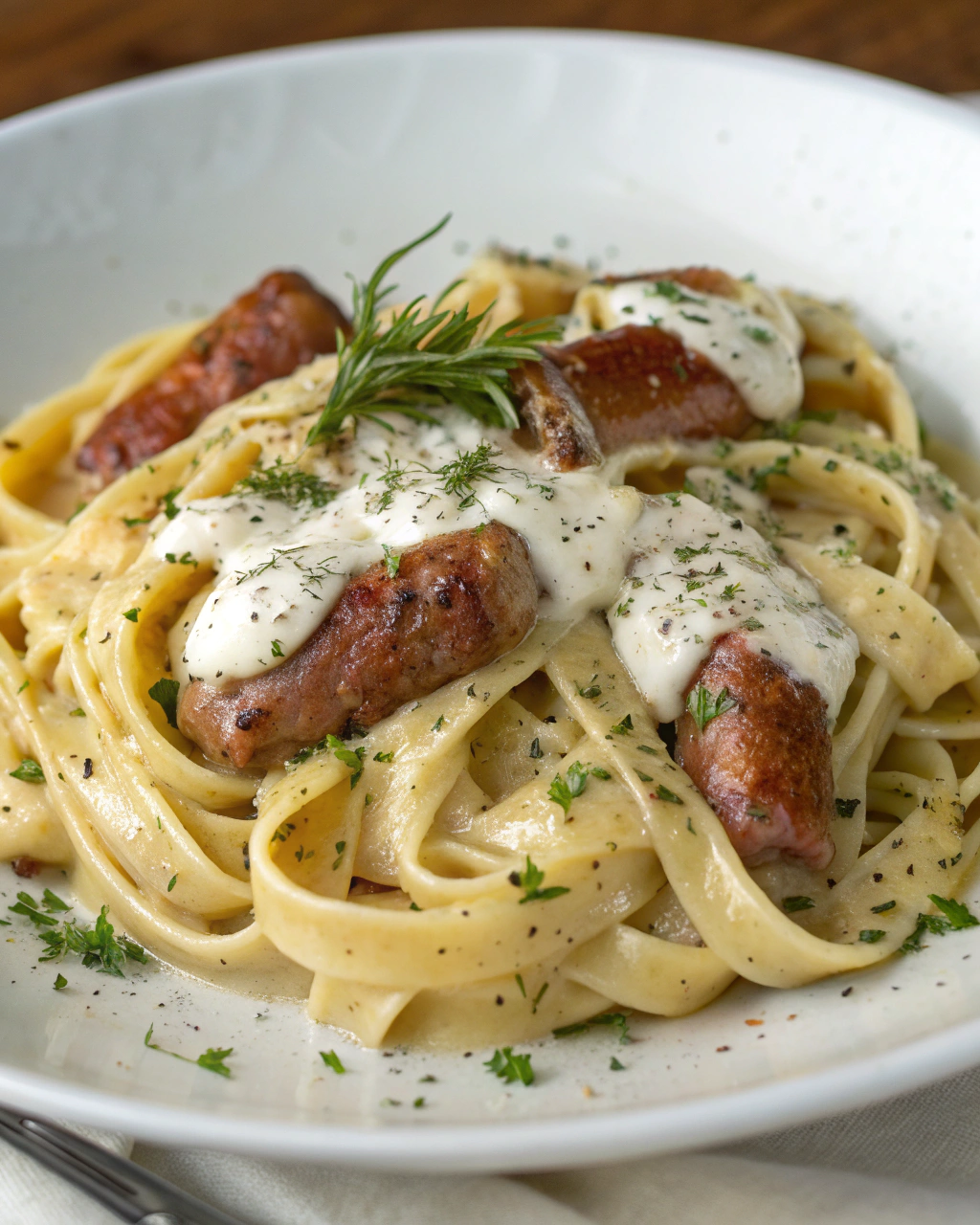 Strangozzi alla norcina casalinghi