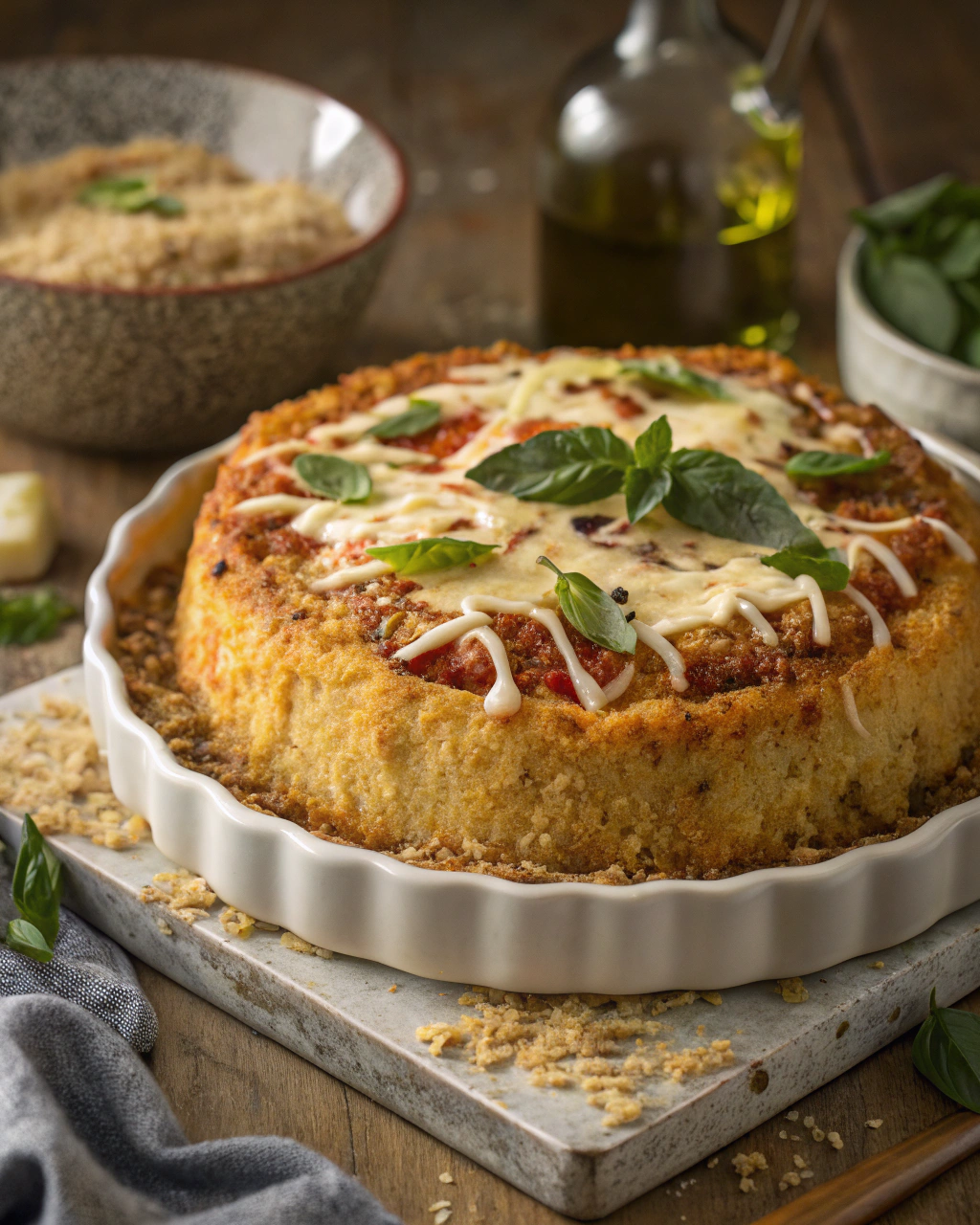 Timballo di riso al forno veloce