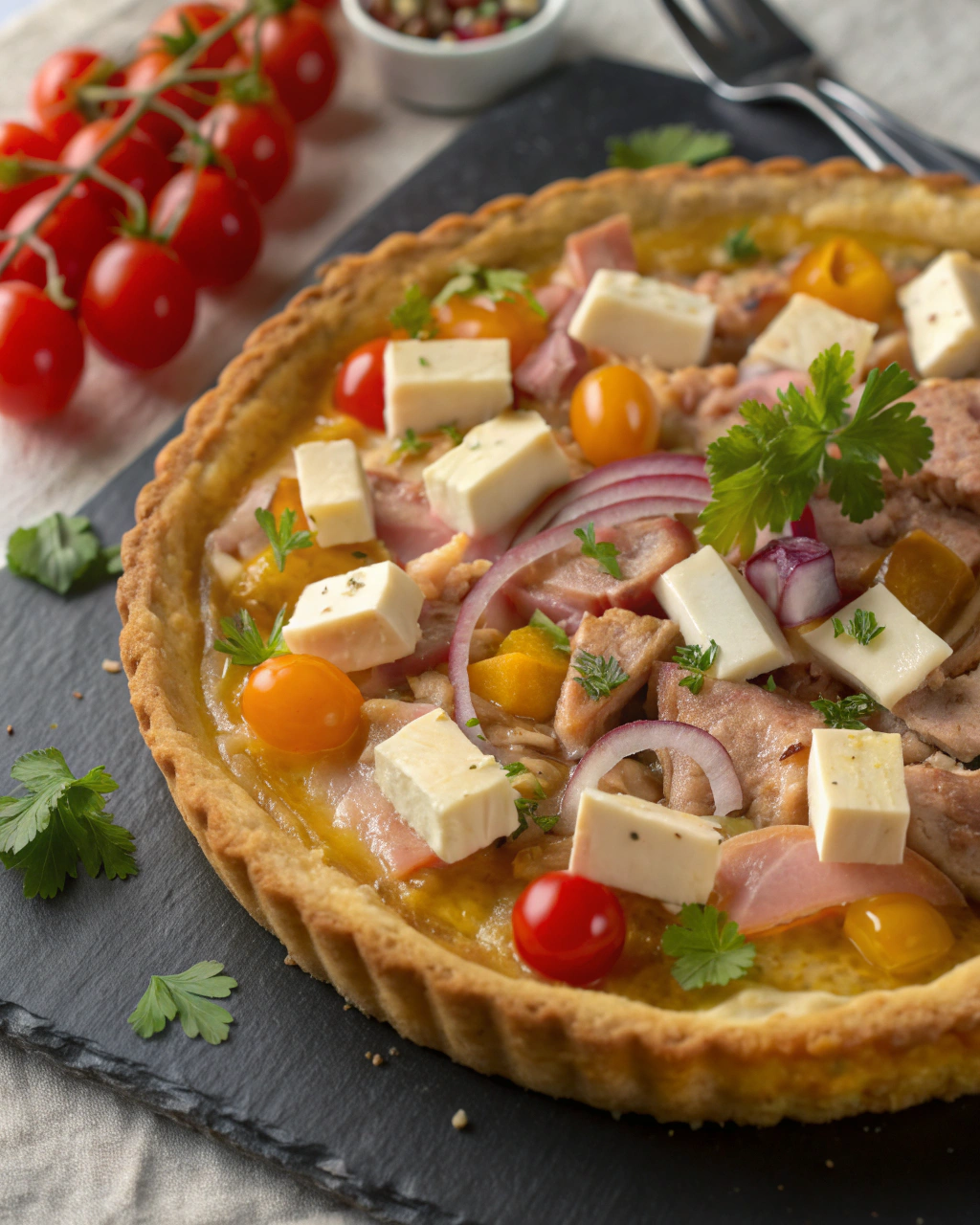 Torta salata al tonno veloce