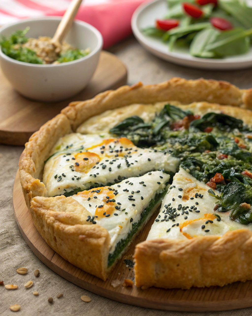 Torta salata ricotta e spinaci